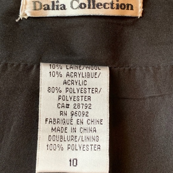 Dalia Collection Wool Blend Skirt - Picture 3 of 3